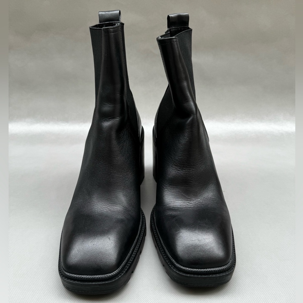 Zara Leather Boots - Picture 6 of 9